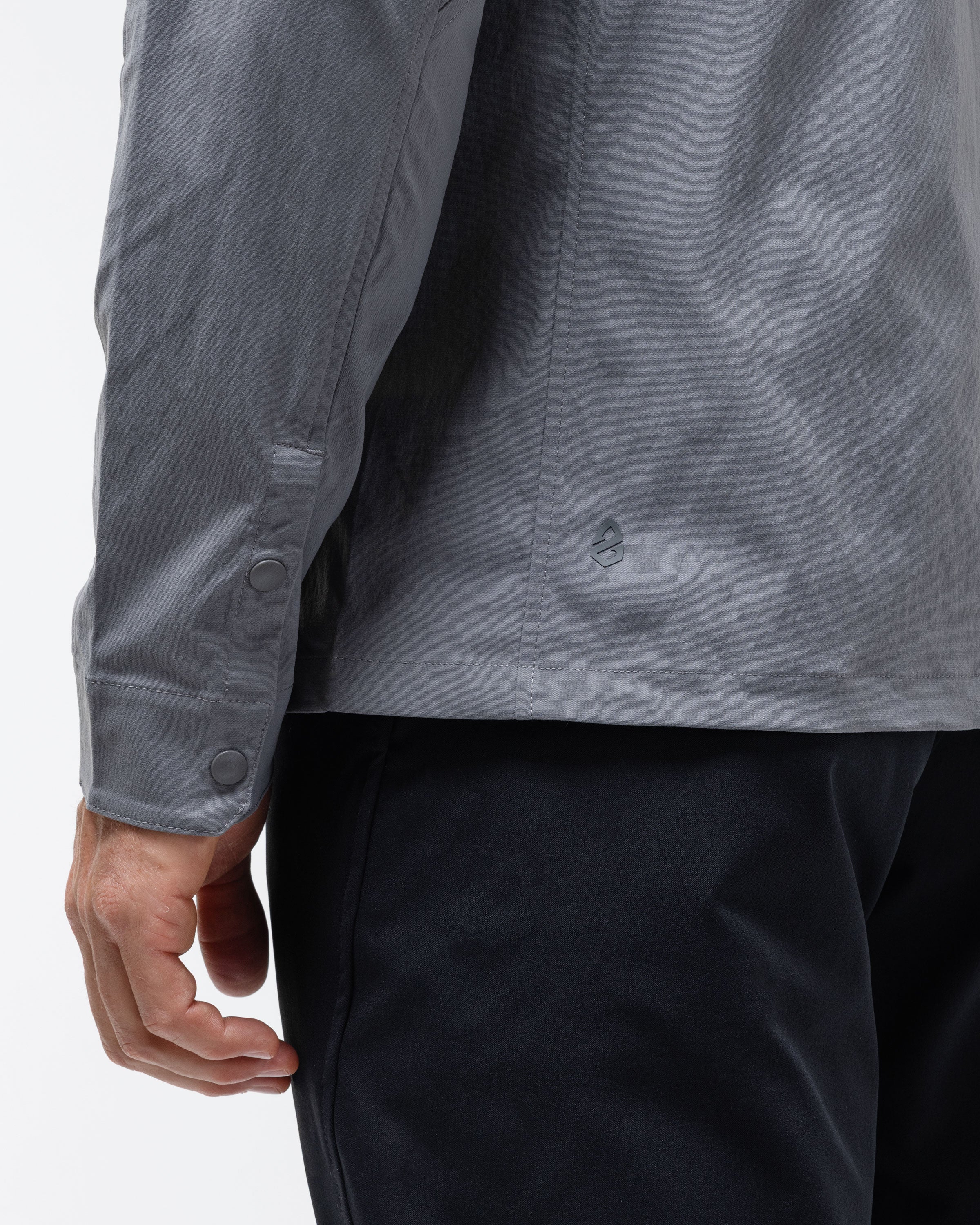 Camisa Refugio de Manga Larga con Broches