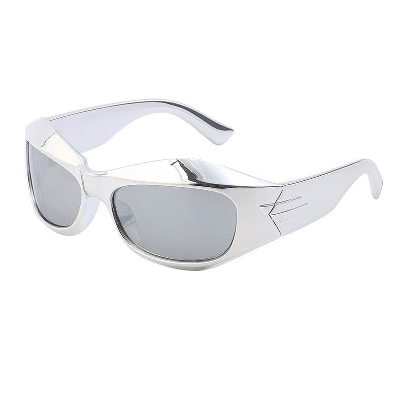 Steampunk Cycling Sunglasses For Y2K Movement
