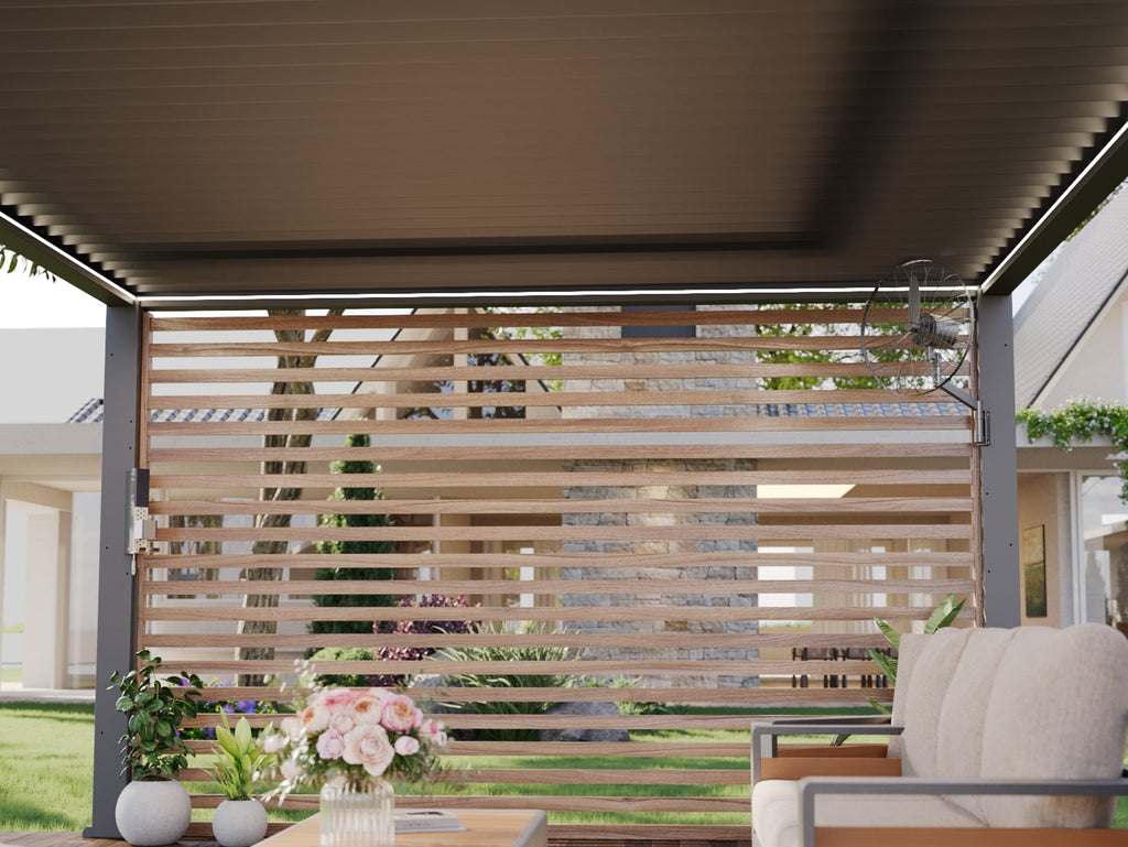 Ventilador para poste de pérgola