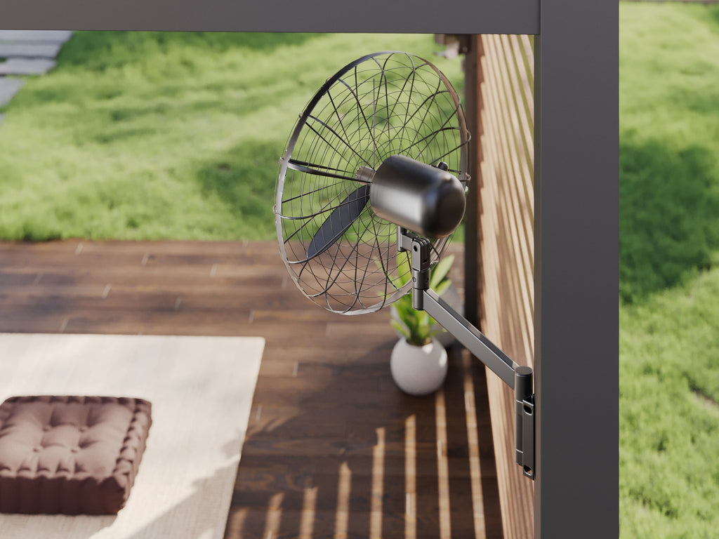 Ventilador para poste de pérgola