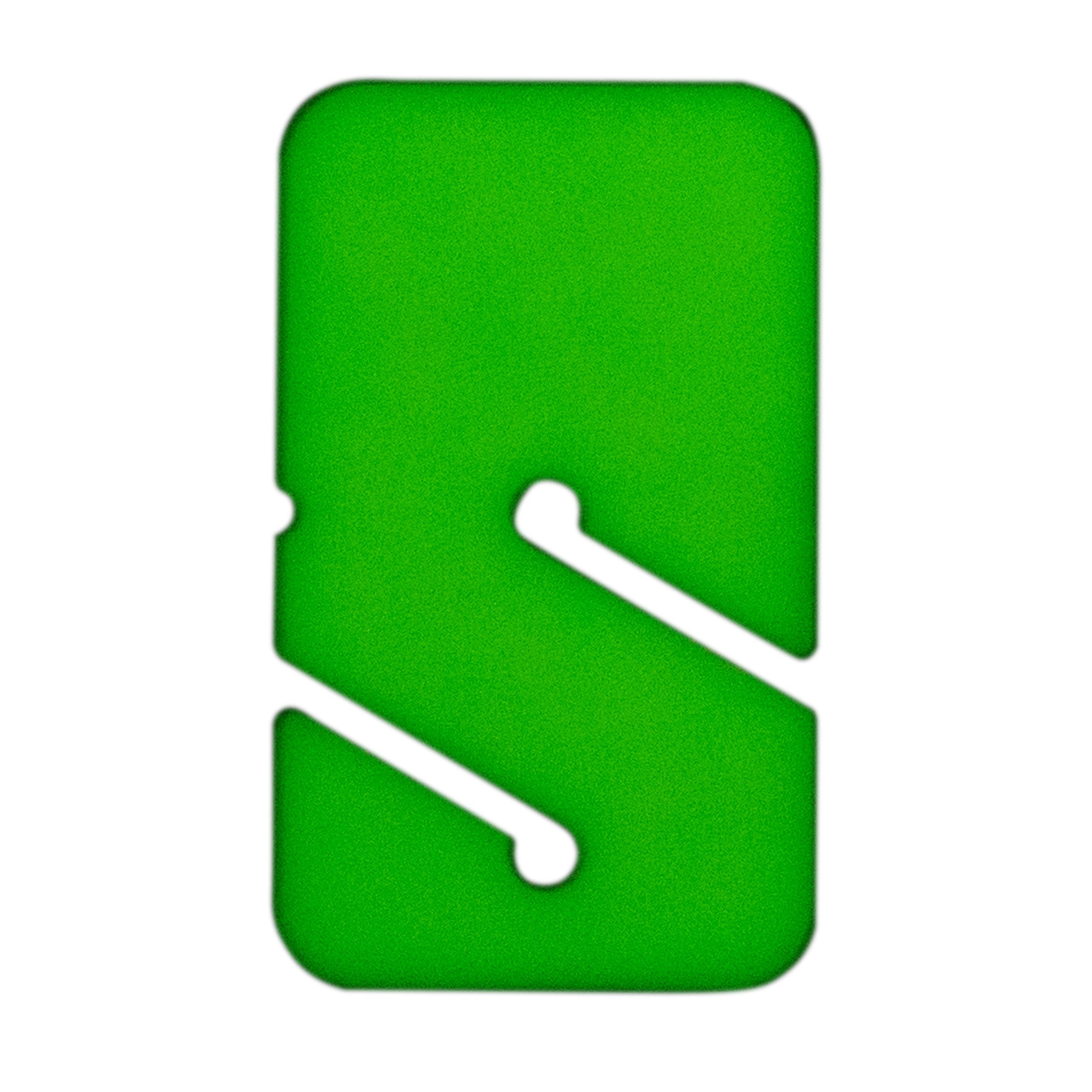 Scuba Cave Diving Line Glow in the Dark Rectangular Marker, 10pc Pack