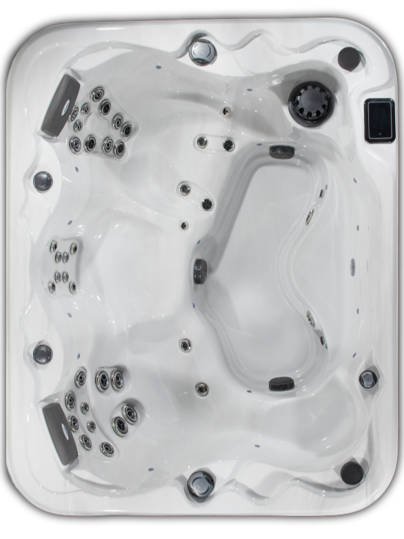 Jacuzzi Colorado – Spa exterior de 1.5 x 2.1 m para 4 adultos