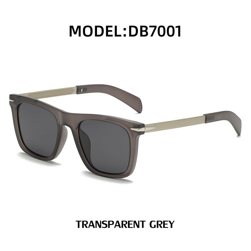 Men's Retro Square Polarized Sunglasses