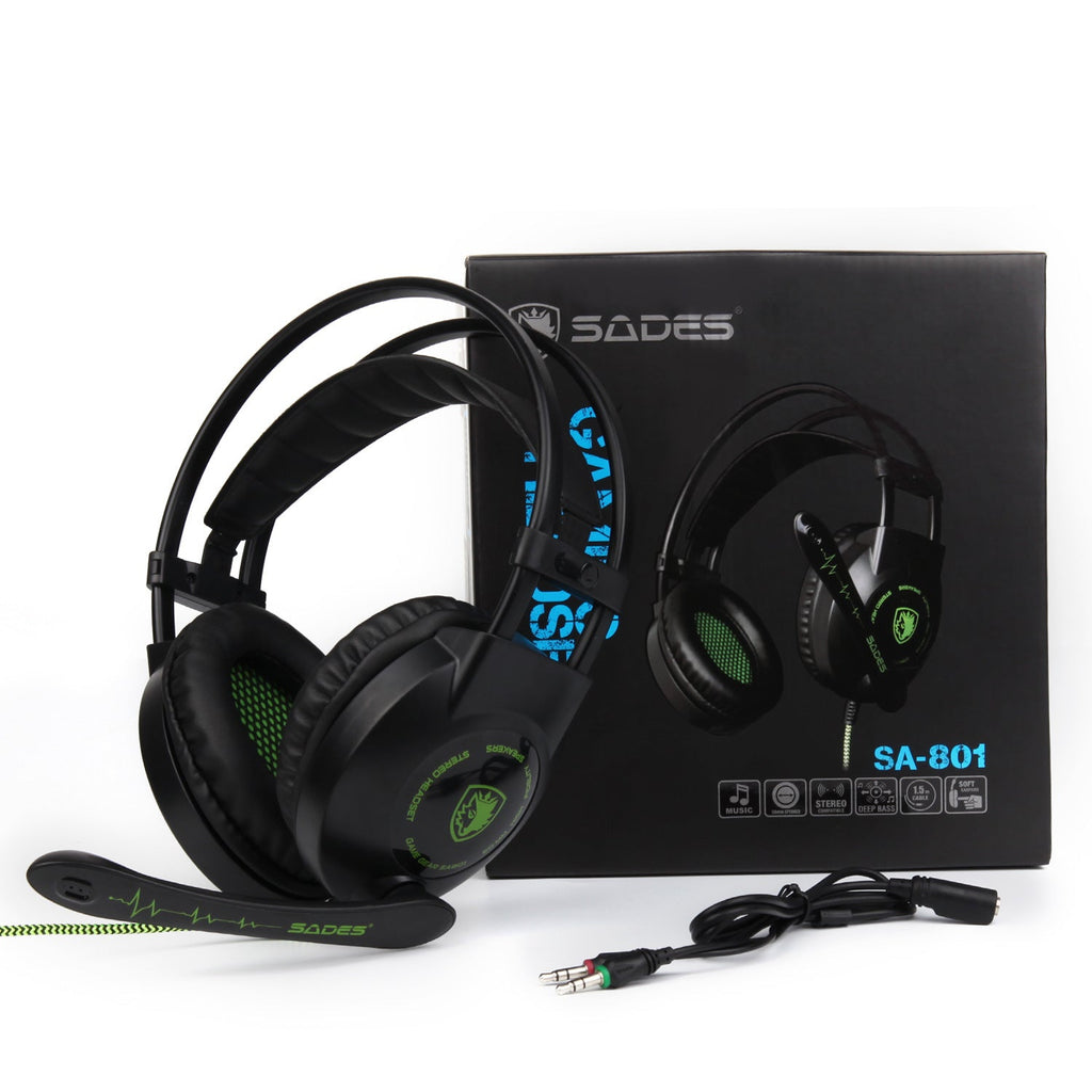 Auriculares gaming con micrófono