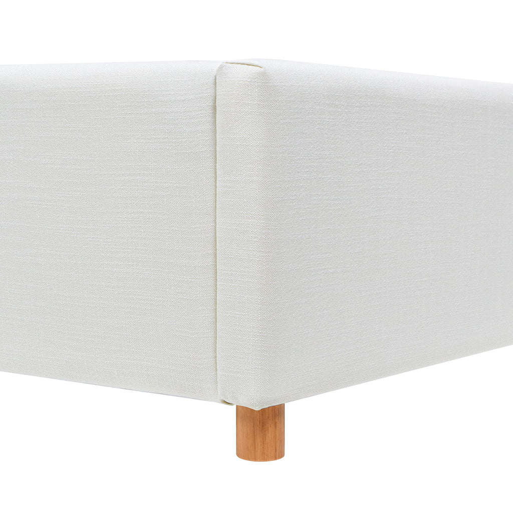 Miramar - Cushion Back Headboard Platform Bed Frame
