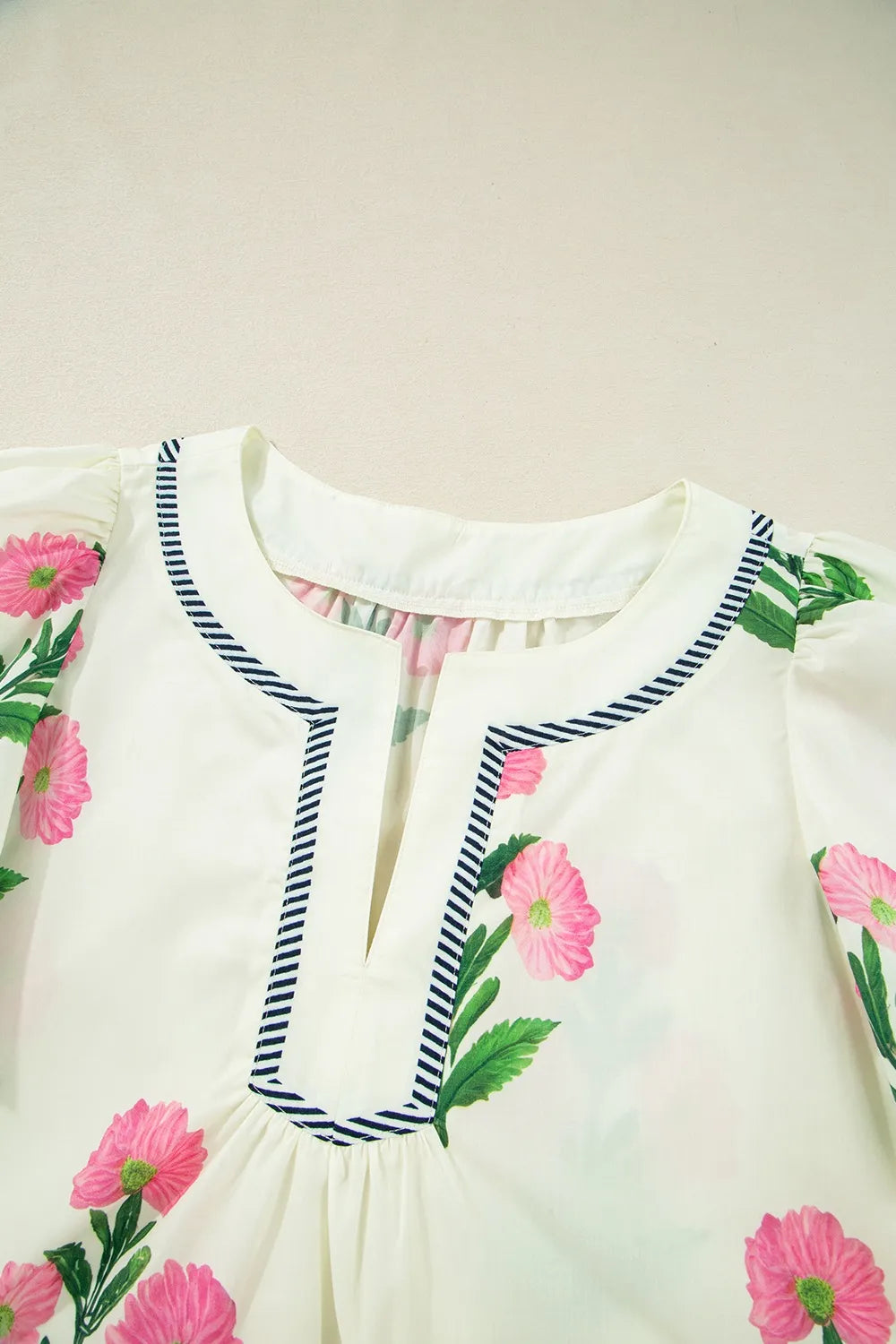 Floral Print Flutter Sleeve Summer Mini Dress