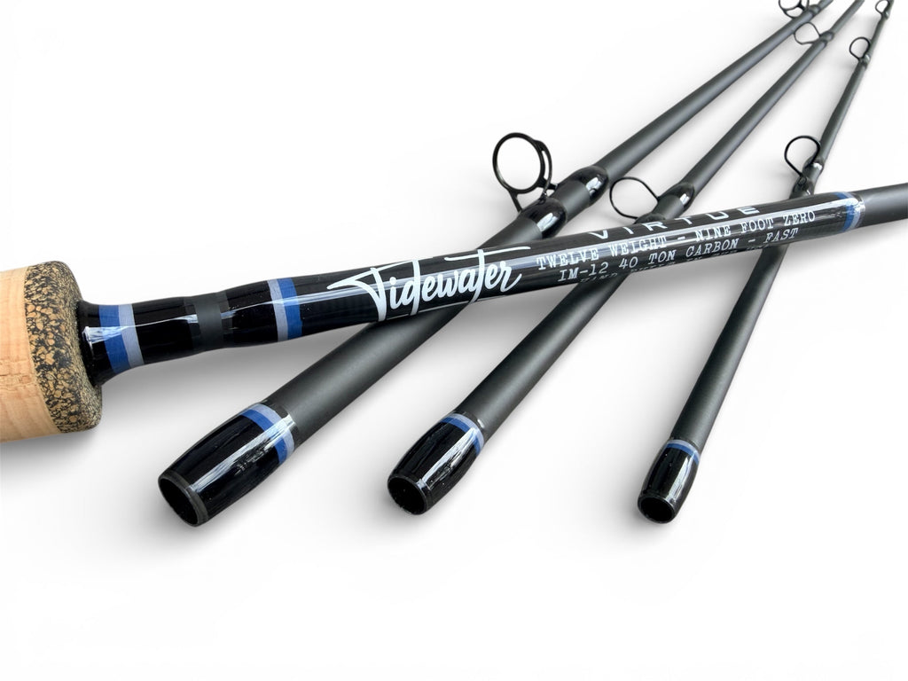 Tidewater Virtue 12wt 9ft - Blue Azul X Gray X Black