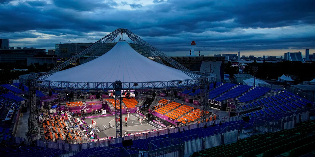 Alquiler de cancha oficial de baloncesto FIBA 3x3 Enlio