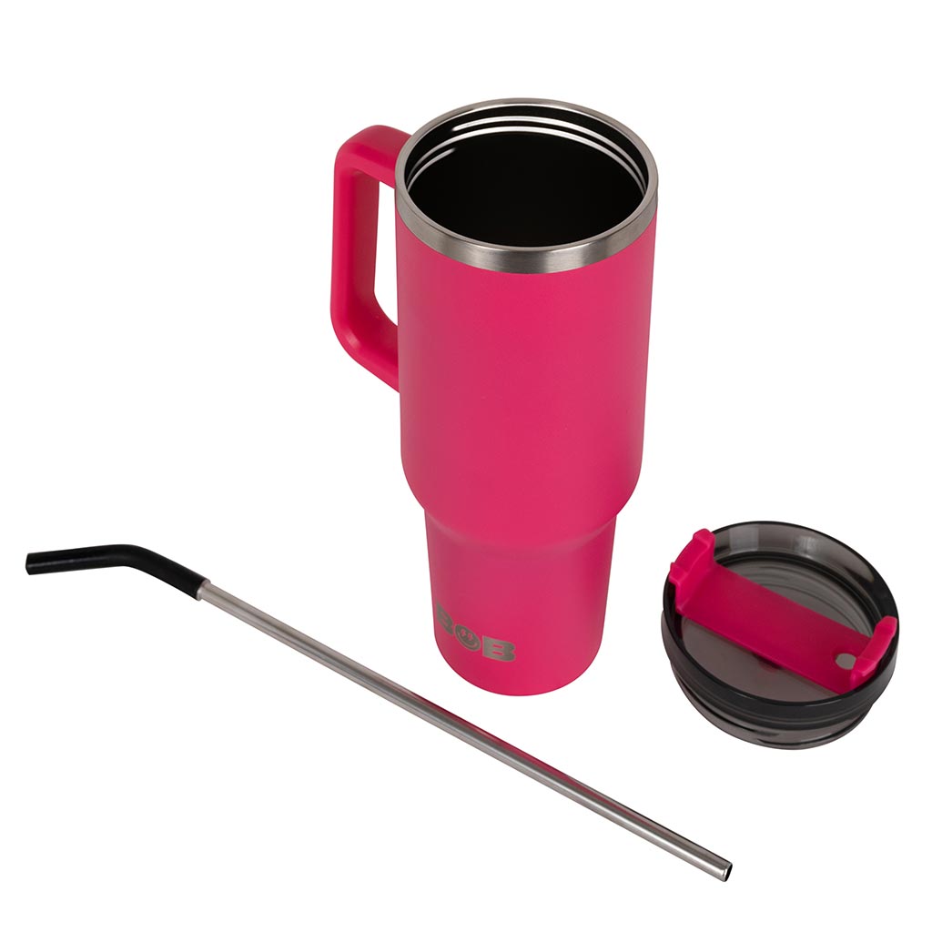 Vaso Térmico "Roadie" de 40 oz – ¡Tu Compañero de Bebidas Definitivo!