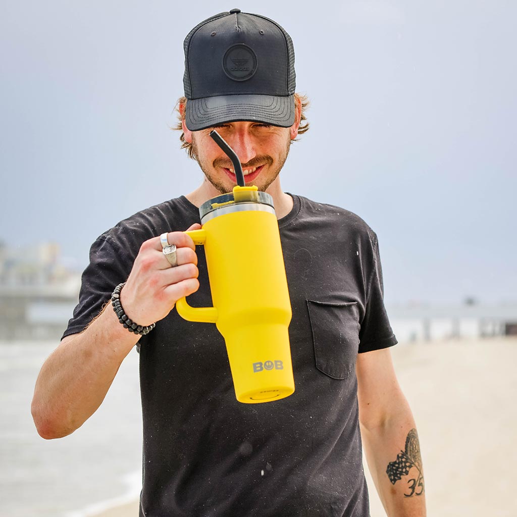 Vaso Térmico "Roadie" de 40 oz – ¡Tu Compañero de Bebidas Definitivo!