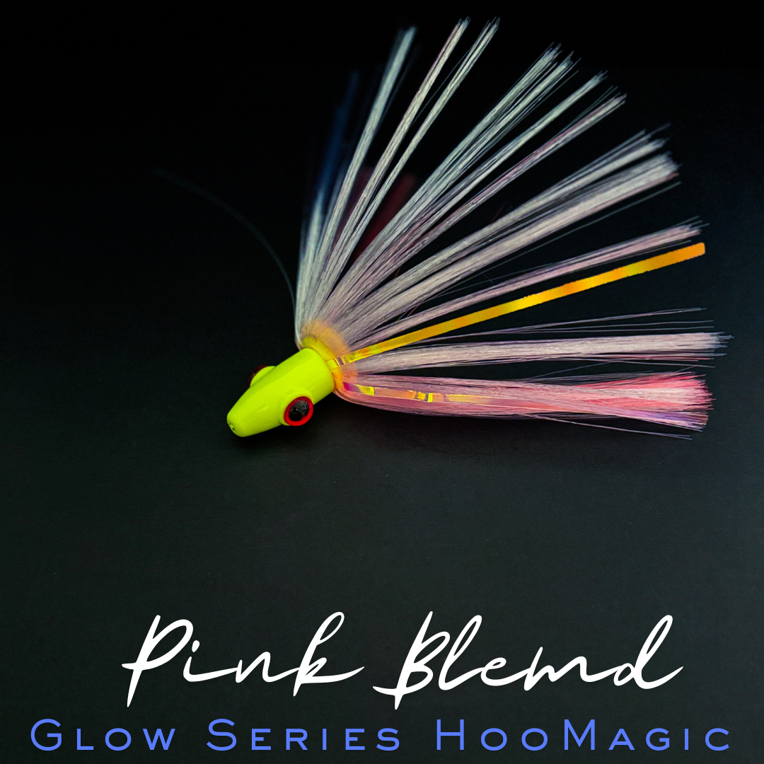 Señuelos de curricán Magictail HooMagic Glow Series