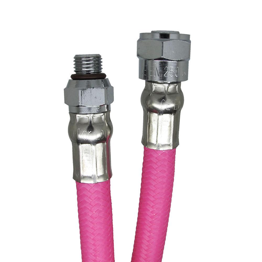Scuba Choice 27" Colored Low Pressure Nylon Braided Hose for 2nd Stage Reg and Octo