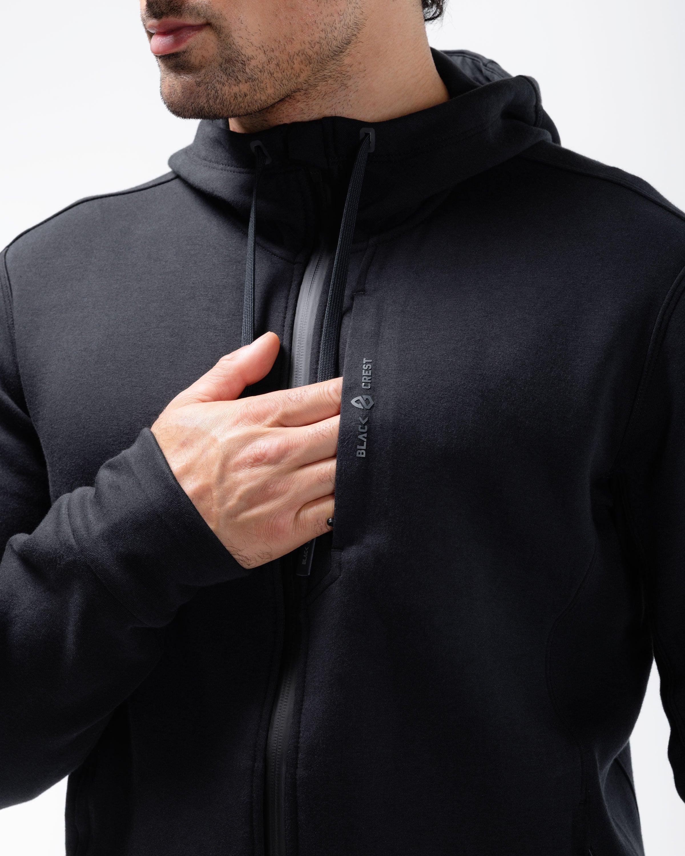 Sudadera con capucha y cremallera completa Velocity
