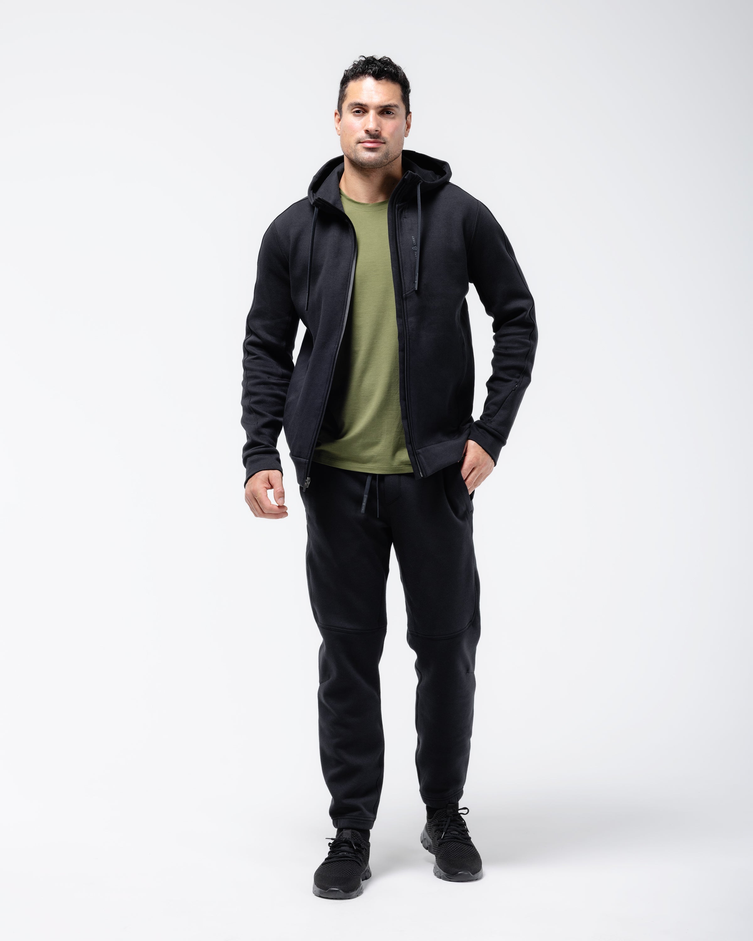 Sudadera con capucha y cremallera completa Velocity
