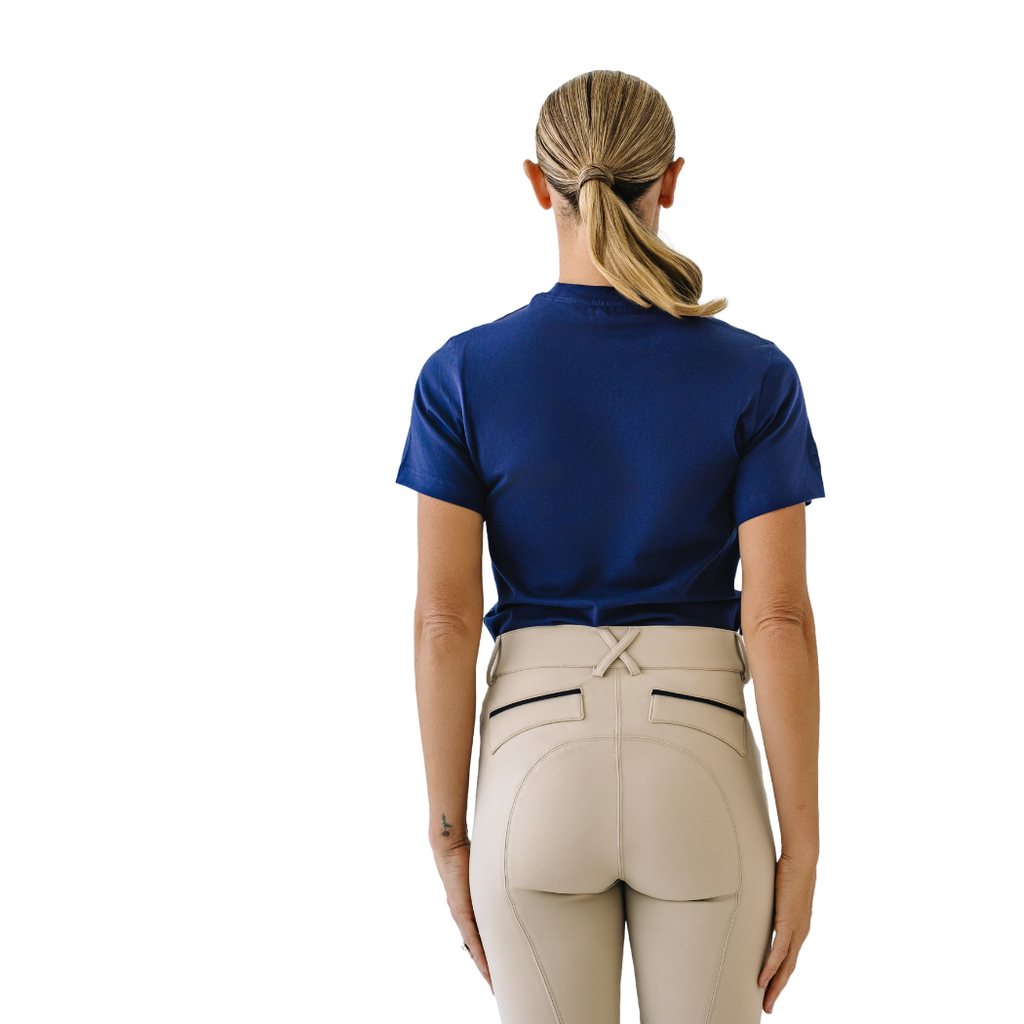 Take A Seat Tee - Navy