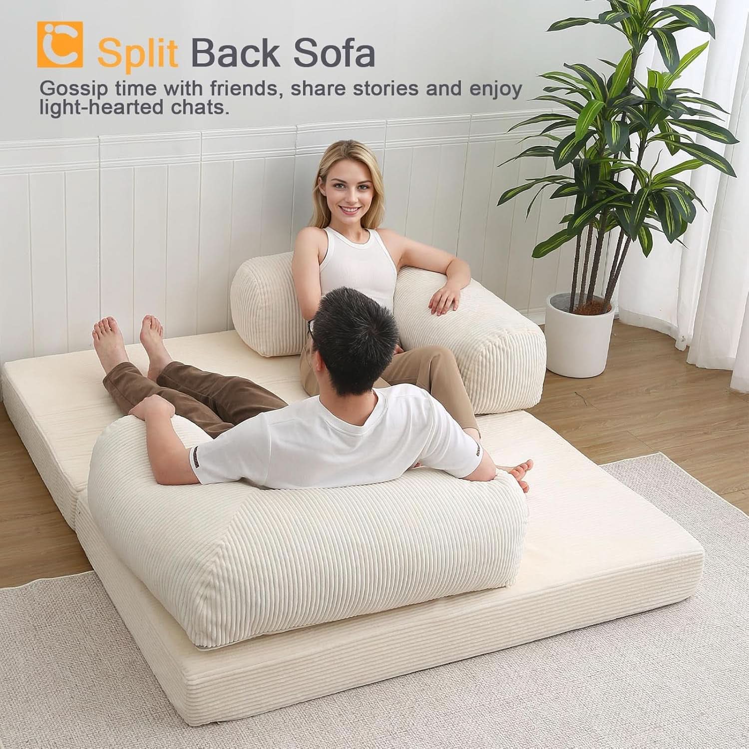 Sofá cama plegable Queen LivingSpace SpaceSaver