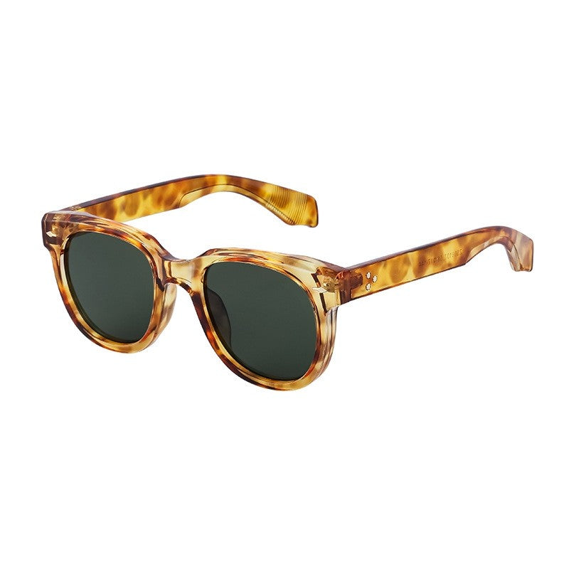 Stylish Round Frame Sunglasses For Men Outdoors