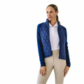 Quilted Hybrid Puffer Jacket - Navy