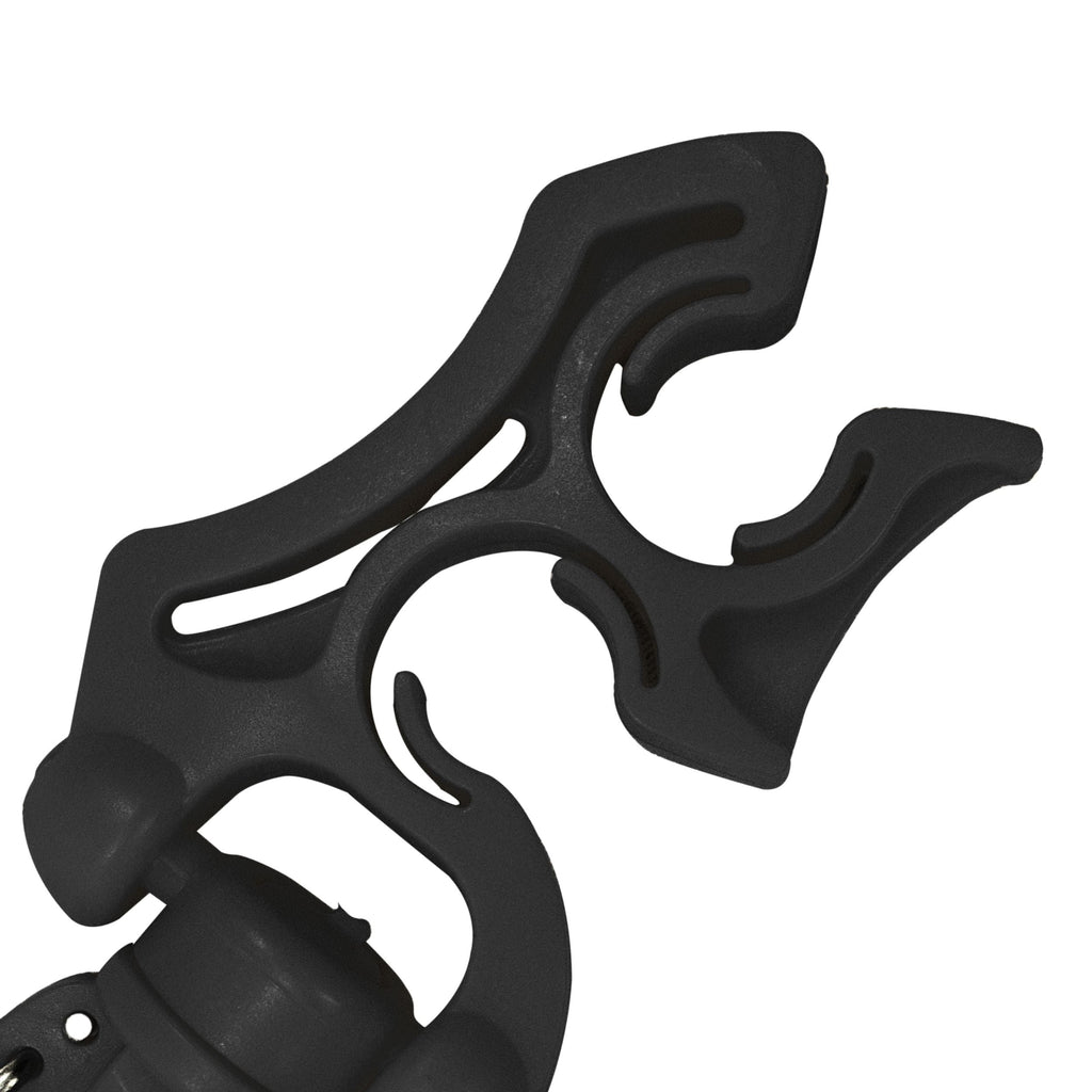 Scuba Choice Double Hose Holder Clip 3 Pack Bundle