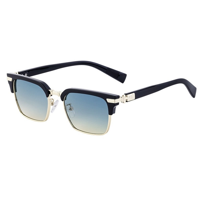 Men's Retro UV Protection Square Sunglasses