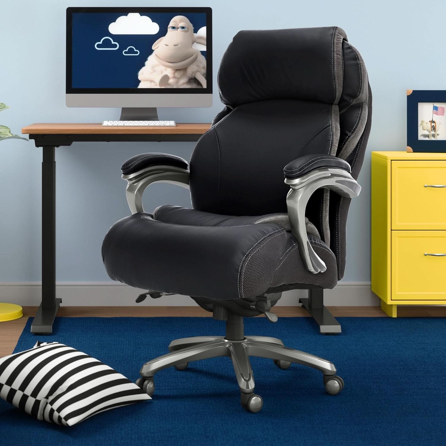 Sillón de Oficina Ejecutivo Grande y Alto con Tecnología Air