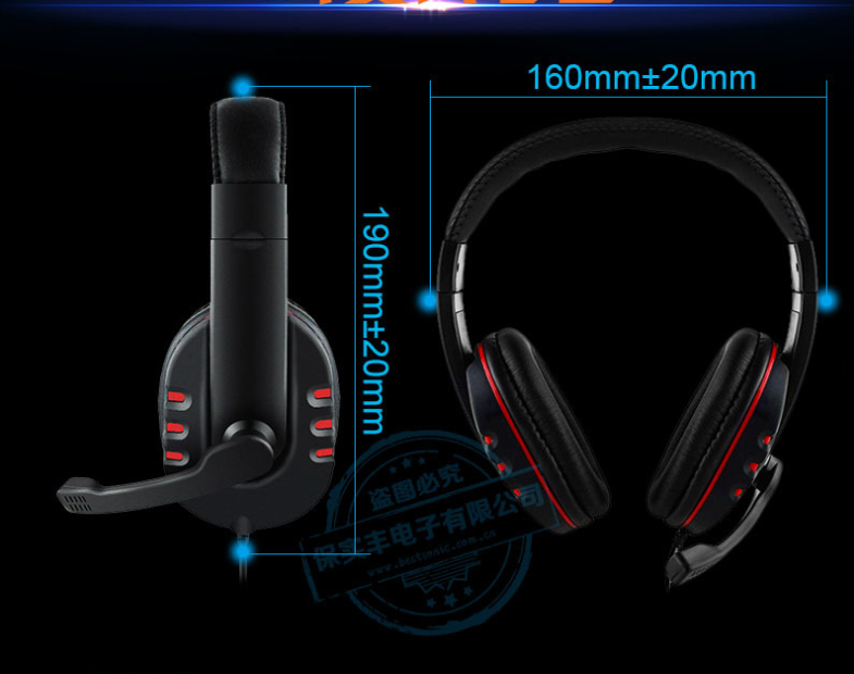 Auriculares para juegos Warlord