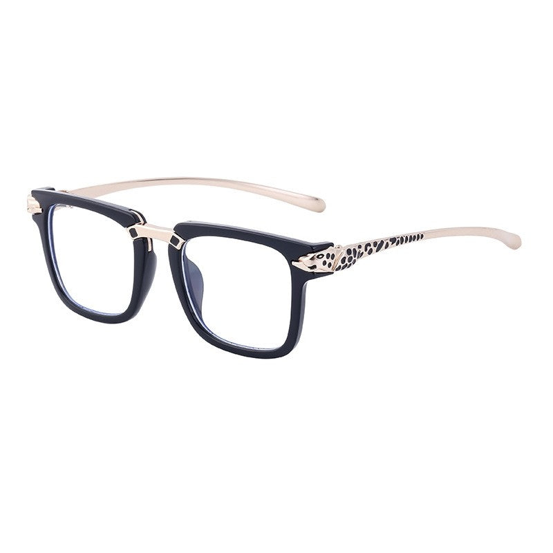 Retro Leopard Print Men's Outdoor Sunglasses