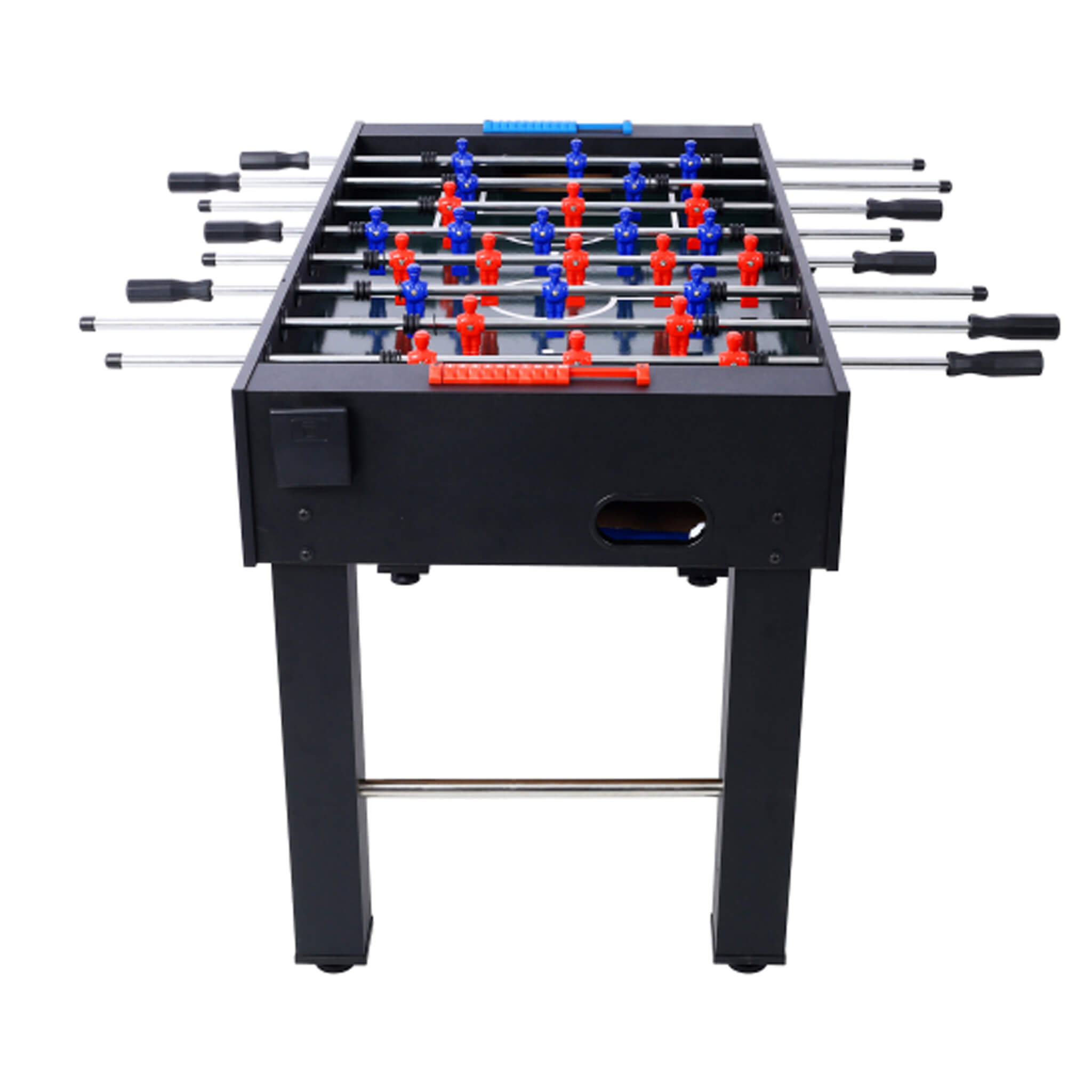Mesa de futbolín de cerezo huracán de 54 pulgadas con accesorios (SAK38651)