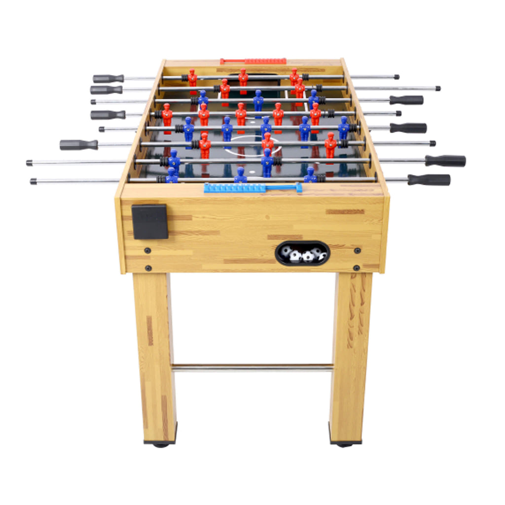 Mesa de futbolín de cerezo huracán de 54 pulgadas con accesorios (SAK38651)