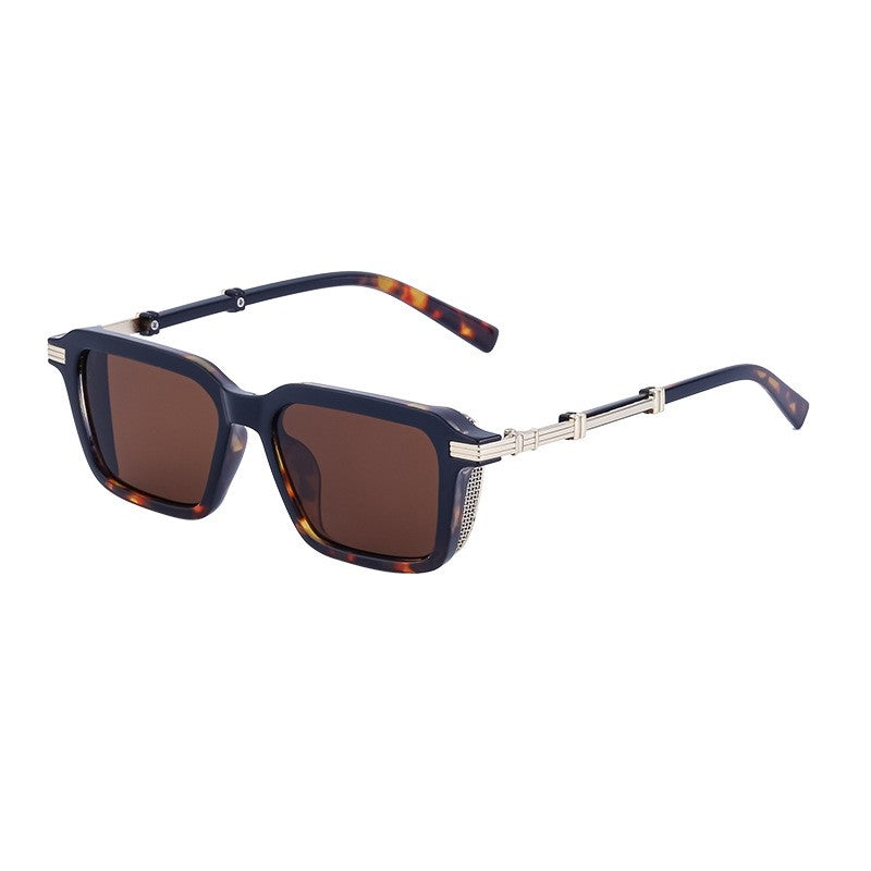 Men's Vintage Punk Square Sunglasses