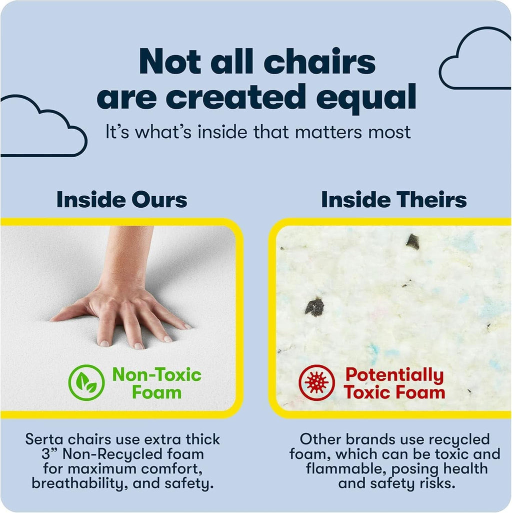 Sillón de Oficina Ejecutivo Grande y Alto con Tecnología Air