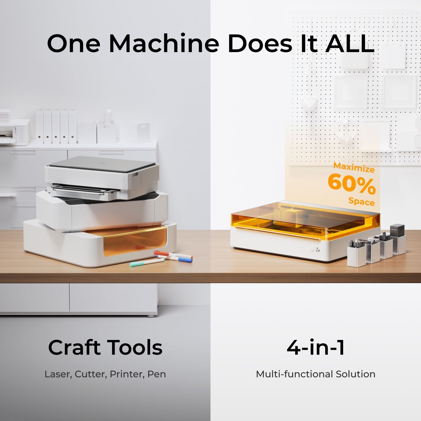 xTool M1 Ultra: La primera máquina de artesanía 4 en 1 del mundo