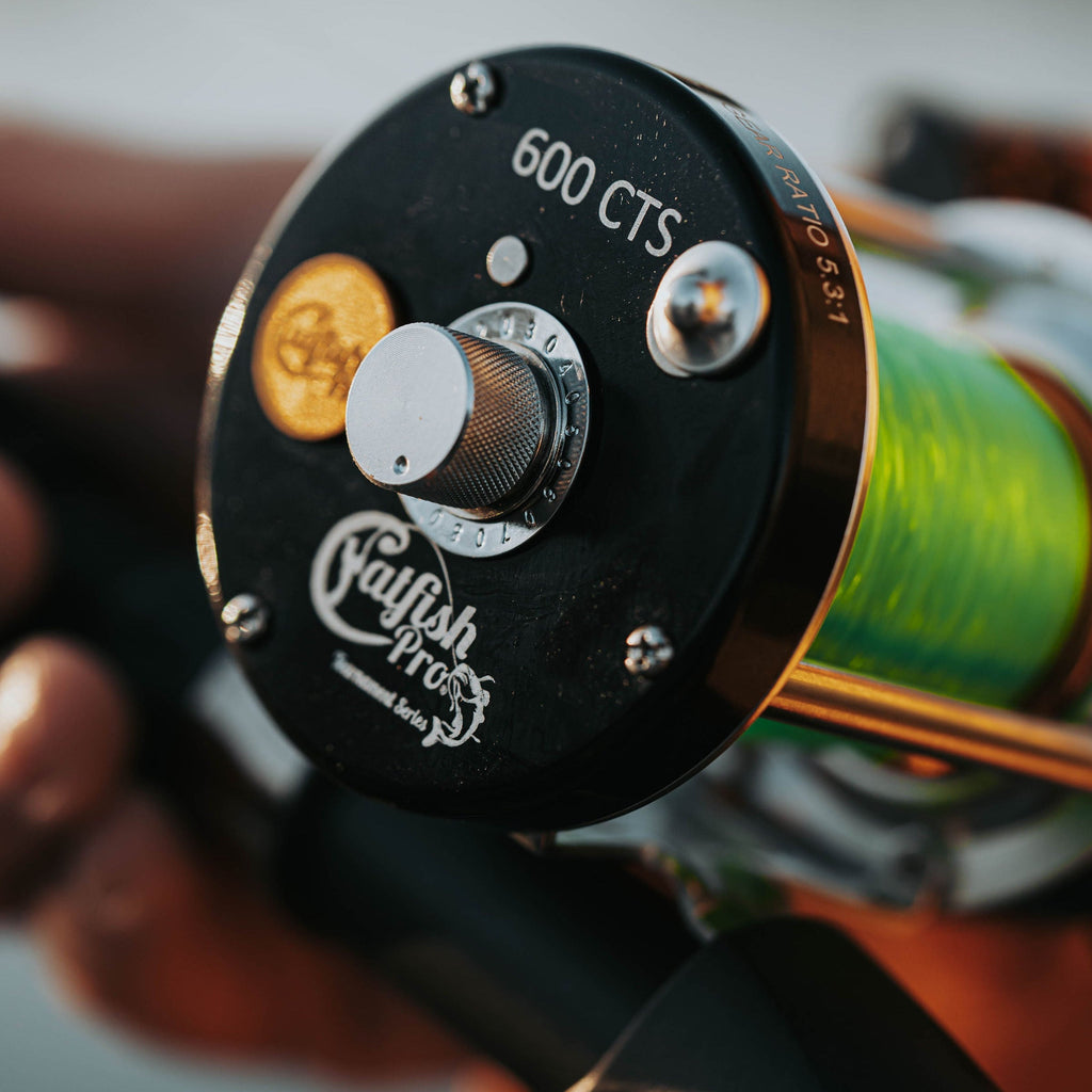 Combo de Caña y Carrete Baitcaster Redondo 600CTS
