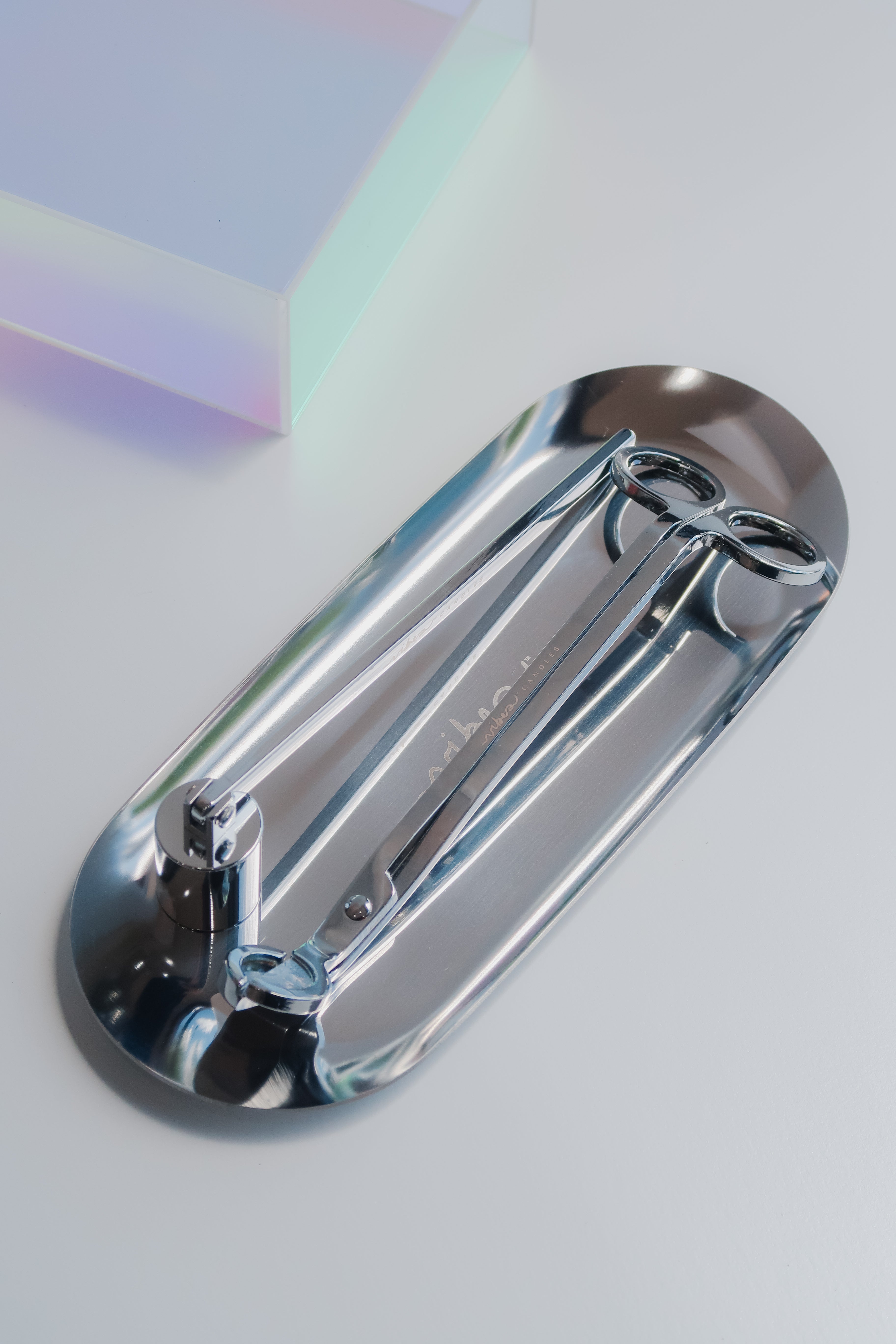 Silver Wick Snuffer
