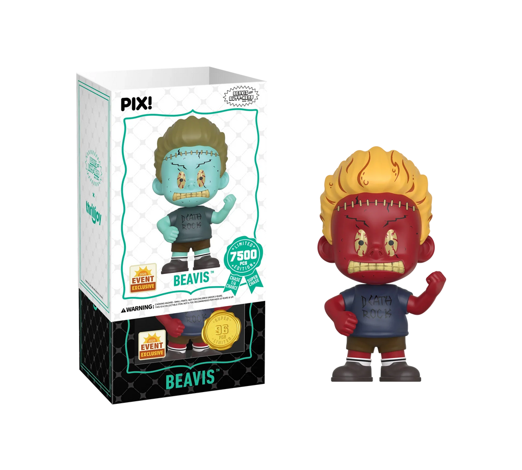 [Thrilljoy] [EXCLUSIVE] MTV's Beavis and Butt-Head - Beavis LE7500 PIX Vinyl Figure (1 in 6 Chance at Chase)