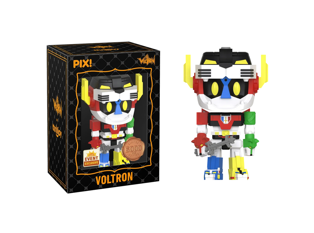 [Thrilljoy] [EXCLUSIVE] Voltron Defender of the Universe - Voltron LE6000 PIX Vinyl Figure (1 in 6 Chance at Chase)