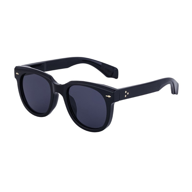 Stylish Round Frame Sunglasses For Men Outdoors