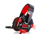 Auriculares de juego Pu mind pc780 negros azules con micrófono para computadora y voz YY, auriculares con luz negra y azul