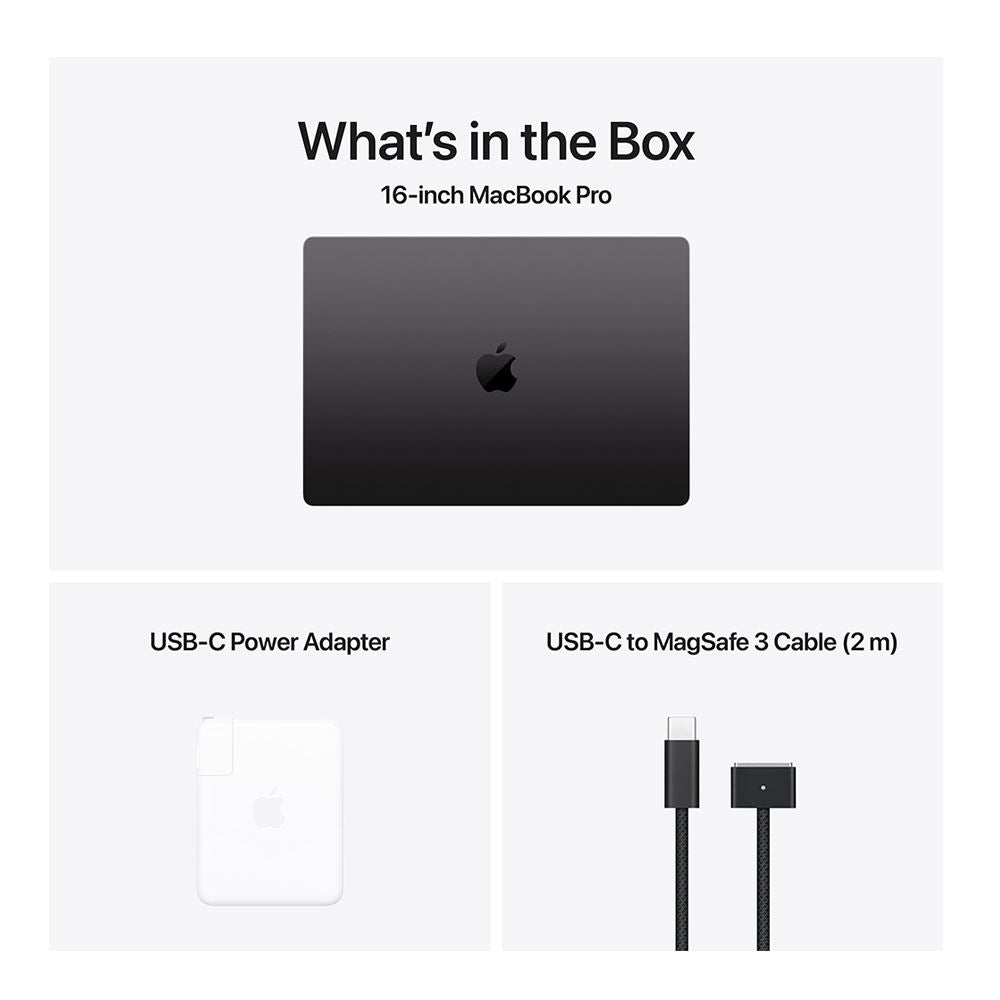 Apple MacBook Pro 16 pulgadas M4 Pro 14 núcleos 48 GB RAM 1 TB SSD Negro Espacial Finales de 2024 Z1FT000CE