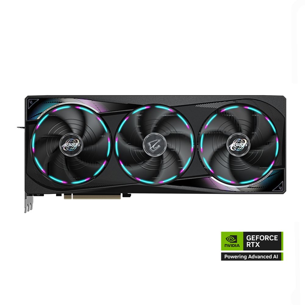 Tarjeta gráfica Gigabyte NVIDIA GeForce RTX 5080 AORUS MASTER de triple ventilador con 16 GB GDDR7 y PCIe 5.0