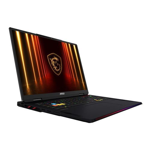 Portátil para videojuegos MSI Raider 18 HX AI 18" QHD+ RTX 5090 Ultra 9 285HX 64GB 2TB