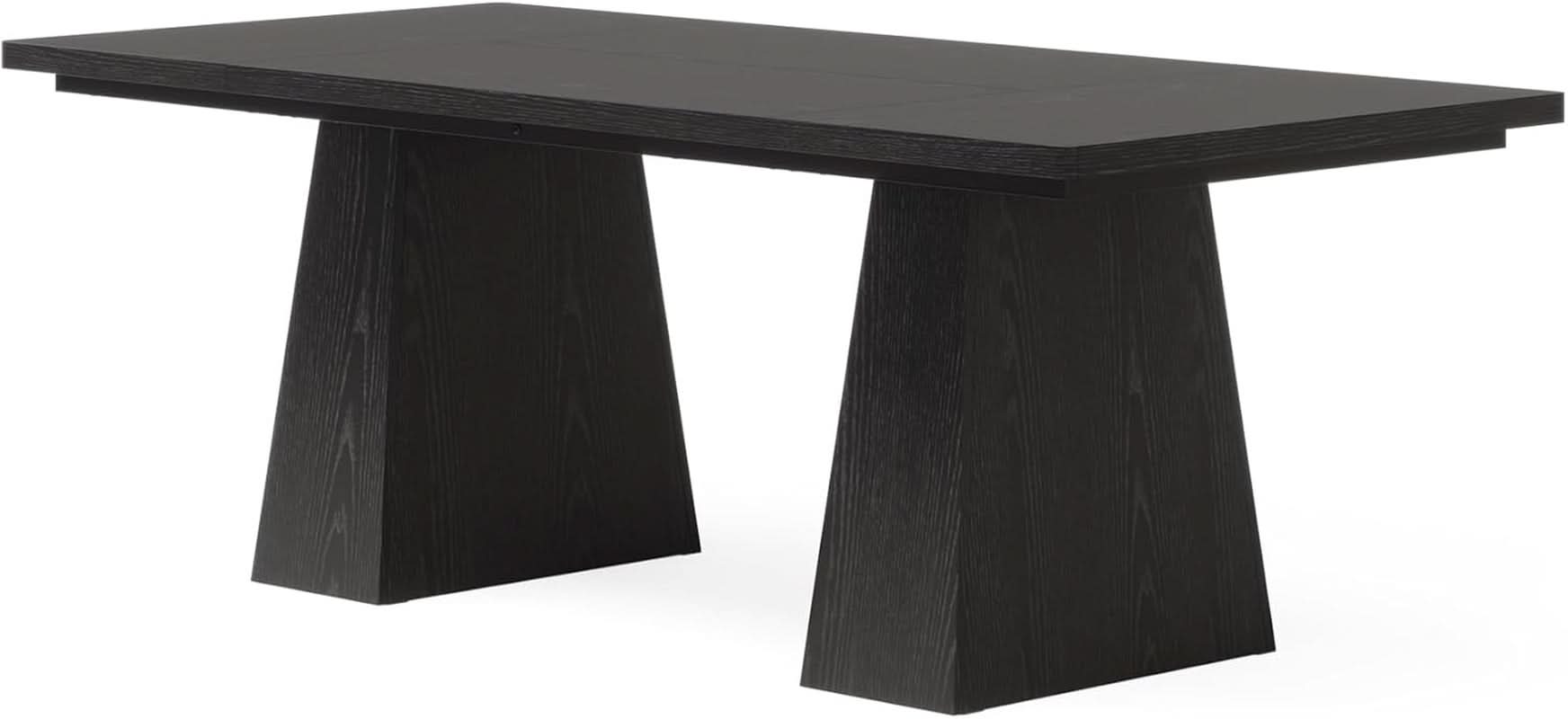 Escritorio ejecutivo moderno de 63 pulgadas con pedestal doble