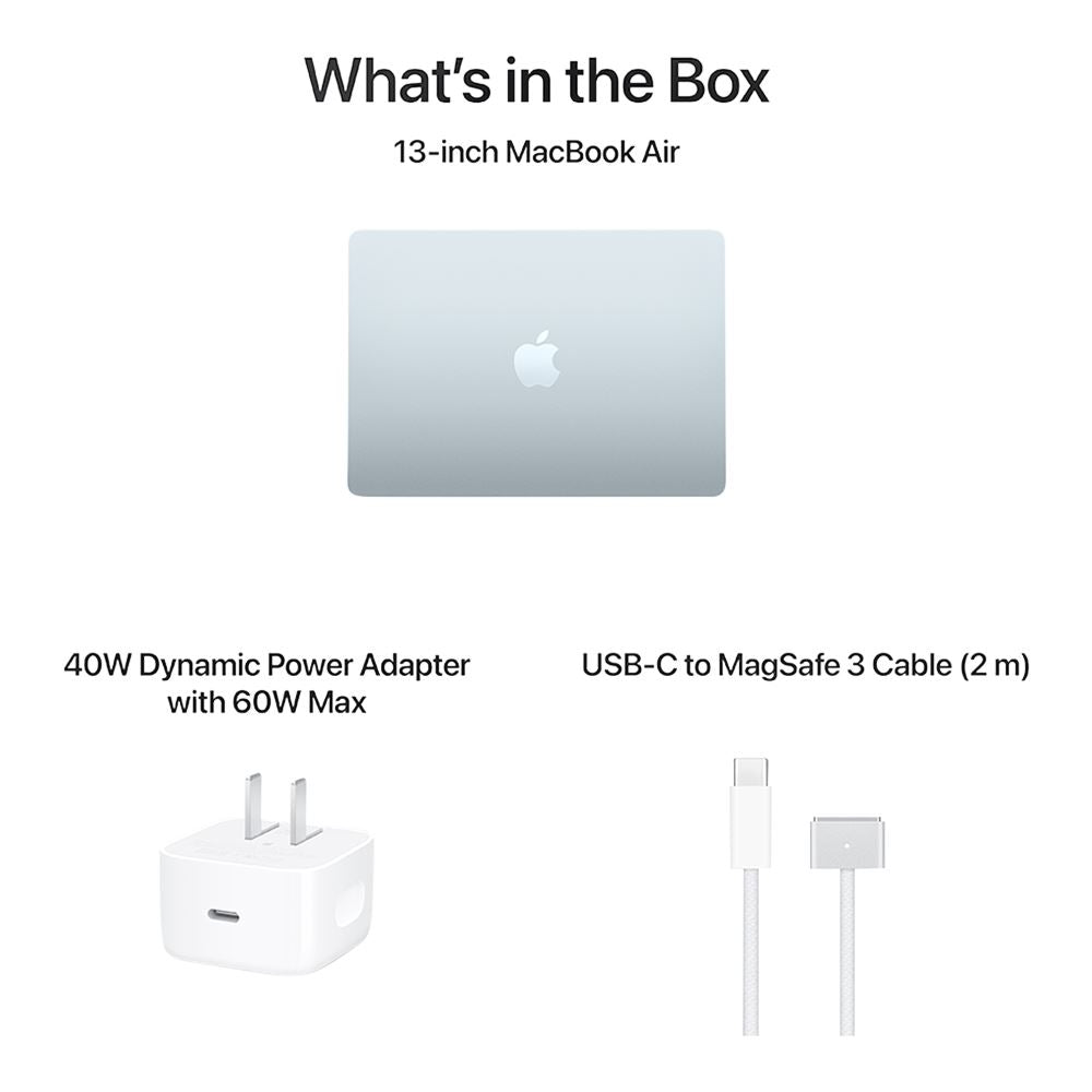 Apple MacBook Air 13.6" M5 10 núcleos 16 GB 512 GB SSD Azul cielo portátil MDHH4LL/A (principios de 2026)