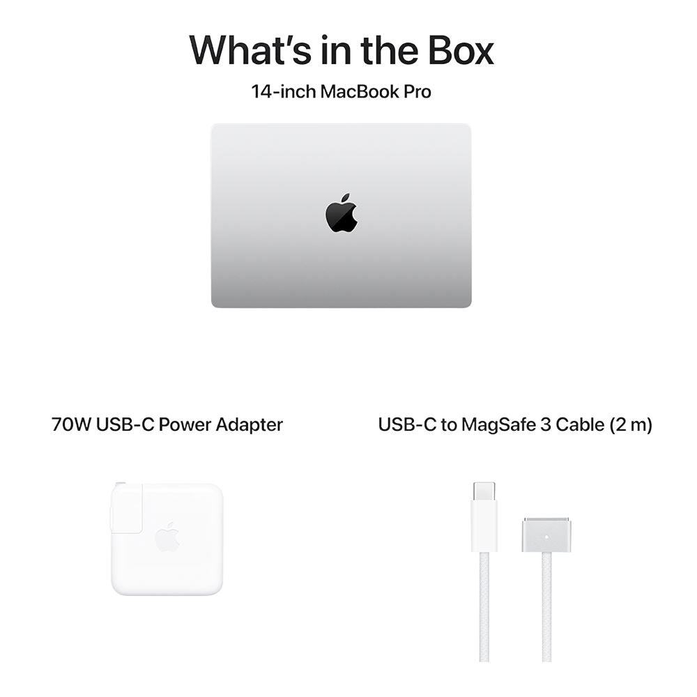 Portátil Apple MacBook Pro 14" M5 Pro 18-Core 24GB 2TB SSD WiFi 7 Plateado MGDP4LL/A