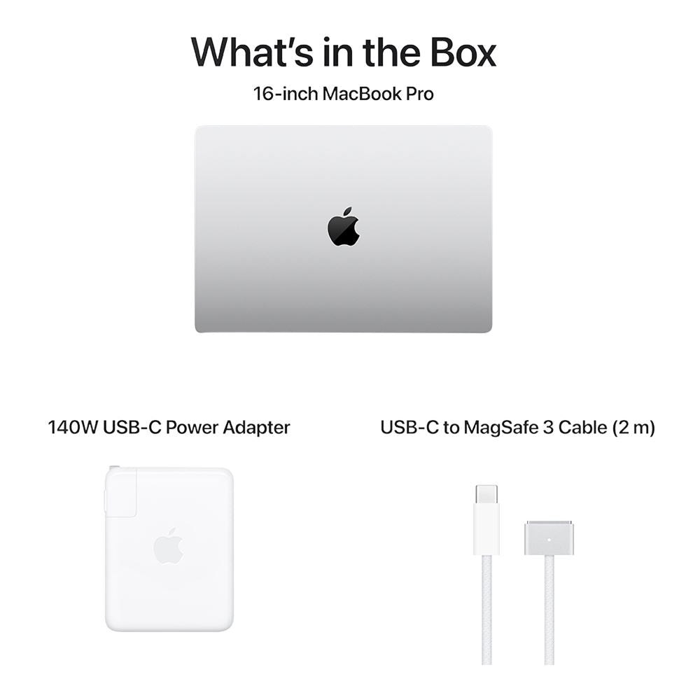 Apple MacBook Pro 16" M5 Pro 18 núcleos 48 GB RAM 1 TB SSD 16.2" Plata Portátil 2026 - Nuevo