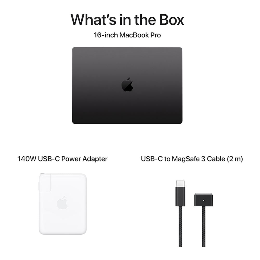 Apple MacBook Pro 16" M5 Max 36GB RAM 2TB SSD Negro espacial 2026 | Liquid Retina XDR de 16,2" y 18 núcleos