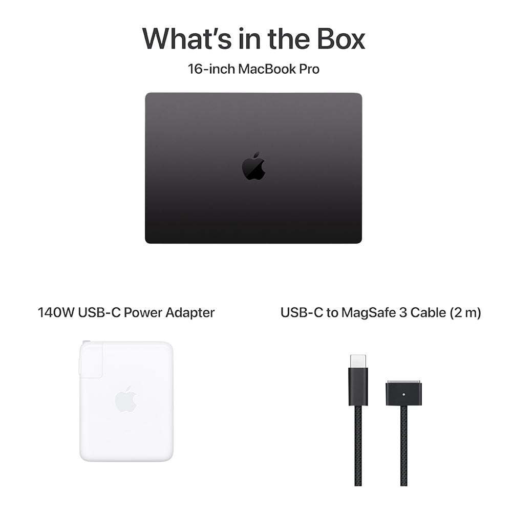 Portátil Apple MacBook Pro de 16 pulgadas Z1MZ00029 Negro espacial M5 Max CPU de 18 núcleos 64 GB de RAM 2026