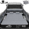DikaSun colchón de aire para caja de camioneta de tamaño completo de 5.5 a 5.8 pies, gris