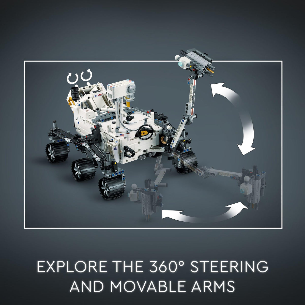 Mars Rover Adventure: LEGO Technic NASA Rover & Helicopter Set for Future Engineers
