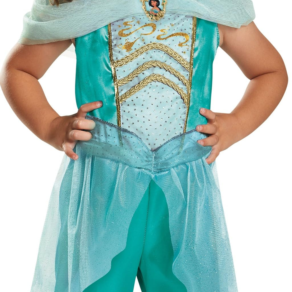 Princess Jasmine Costume - Classic Toddler Girls Halloween Outfit